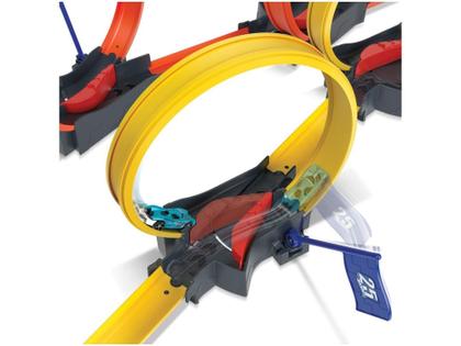 Imagem de Hot Wheels Pista De Brinquedo Corrida Multi Loop - 34cm Mattel