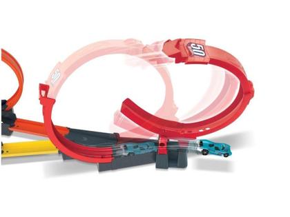 Imagem de Hot Wheels Pista De Brinquedo Corrida Multi Loop - 34cm Mattel
