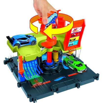 Imagem de Hot Wheels Pista e Acessorio CITY Downtown CAR WASH