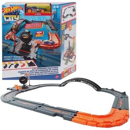 Hot Wheels Pista E Acessório City Track Pack HDN95 Mattel - Pistas