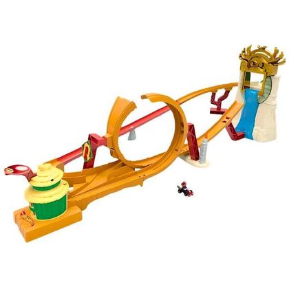 Imagem de Hot Wheels Pista Mario Kart Corrida Na Selva HMK49 Mattel