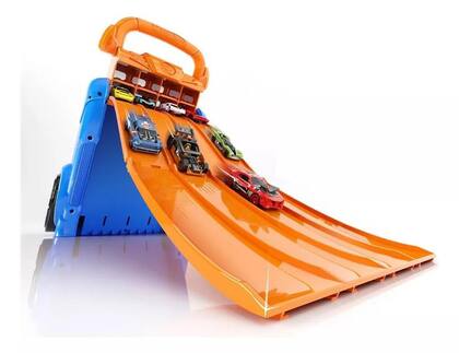 Imagem de Hot Wheels Porta Lançador Guarda 20 Carros - Fun F01413