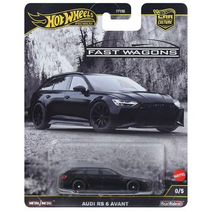 Hot Wheels Premium Car Culture Fast Wagons Set Com Chase RRR