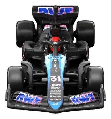 Imagem de Hot Wheels Premium Carrinho 1:64 Metal Formula 1 BWT Alpine Team A524 31 - Mattel