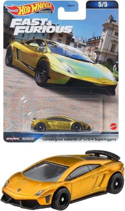 Hot wheels premium - fast & furious - lamborghini lp 570-4 - 5/5