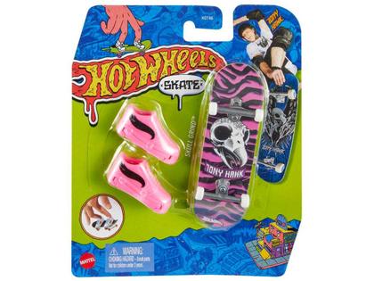 Imagem de Hot Wheels Veículo de Brinquedo Skateboard com Tênis Variado