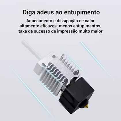 Imagem de Hotend Creality Ender 3 V3 Se Bico 0,4 Mm Upgrade Modelo Se