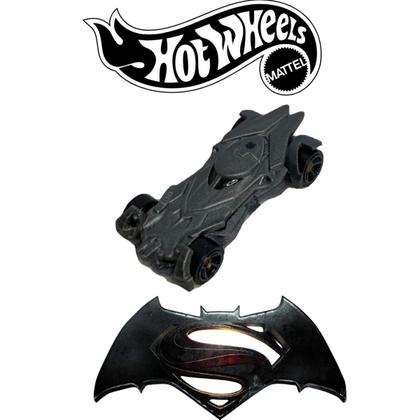 Imagem de HotWheels Miniatura HTC83 Batmobile 1/5 Batman vs Superman