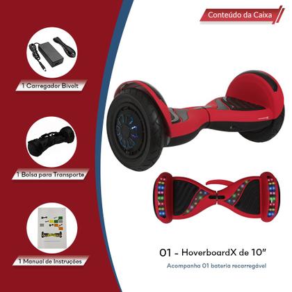 Imagem de Hoverboard 10 Polegadas Smart Balance Bluetooth Com Led