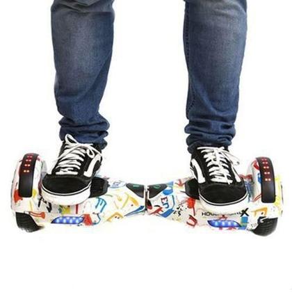 Imagem de Hoverboard 6.5" Grafite  Bluetooth Led Lateral E Frontal