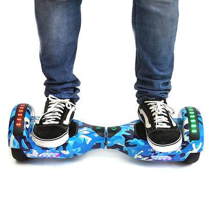 Imagem de Hoverboard 6,5"Azul Militar Marca HoverboardX USA Bateria Samsung e Speaker Bluetooth Smart Balance Acompanha Bolsa