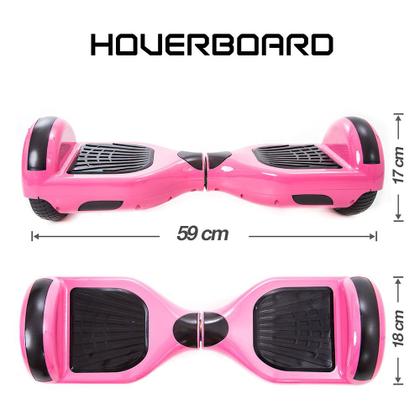 Imagem de Hoverboard Bluetooth 6,5" Polegadas Rosa Hoverboard Bolsa