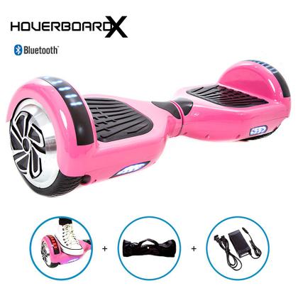 Imagem de Hoverboard Bluetooth 6,5" Polegadas Rosa HoverboardX Bolsa
