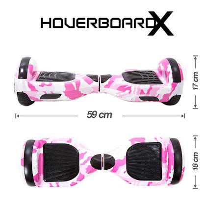 Imagem de Hoverboard Bluetooth 6,5" Polegadas Rosa Militar HoverboardX