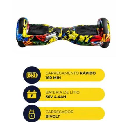 Imagem de Hoverboard Com Luz E Musica