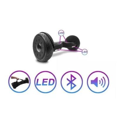 Imagem de Hoverboard Original 10 Polegadas Roxo Galáxia Skate Elétrico Led Bluetooth Bolsa