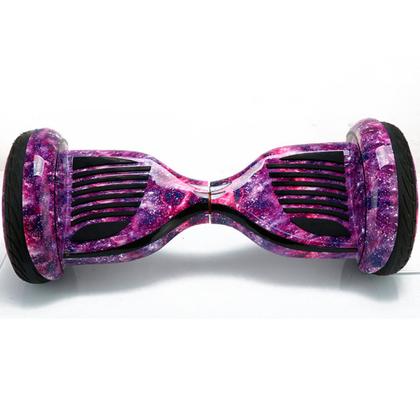 Imagem de Hoverboard Original 10 Polegadas Roxo Galáxia Skate Elétrico Led Bluetooth Bolsa