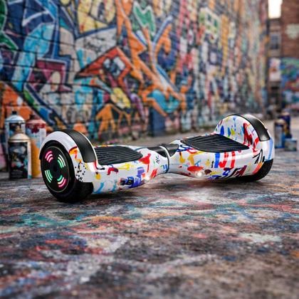 Imagem de Hoverboard Skate Elétrico 6.5 Grafite Led Bluetooth