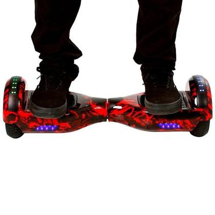 Imagem de Hoverboard Skate Elétrico 6.5 Polegadas Com LED Bluetooth Integrado E Bolsa De Proteção Diversas Cores Brinovar