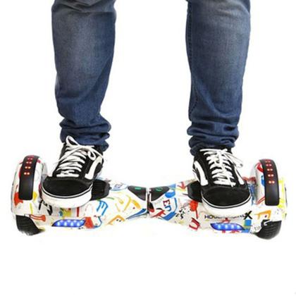 Imagem de Hoverboard Skate Elétrico 6,5 Grafite HoverboardX Bluetooth