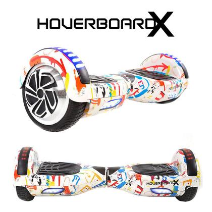 Hoverboard Skate Elétrico 6,5 Grafite HoverboardX Bluetooth Imagem de Hoverboard Skate Elétrico 6,5 Grafite HoverboardX Bluetooth