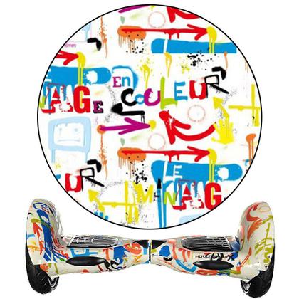Hoverboard Skate Elétrico 6,5 Grafite HoverboardX Bluetooth Imagem de Hoverboard Skate Elétrico 6,5 Grafite HoverboardX Bluetooth