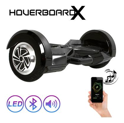 Imagem de Hoverboard Skate Elétrico 8 Polegadas Preto Led Bluetooth