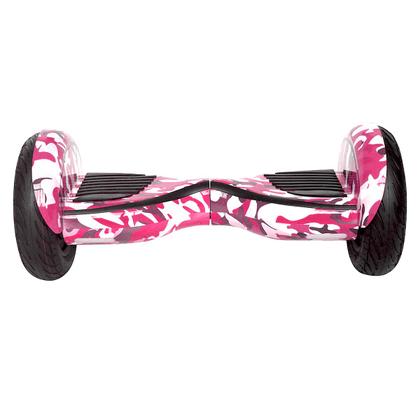Imagem de Hoverboard Skate Elétrico Original 10 Polegadas Rosa Camuflado Led Bluetooth Bolsa