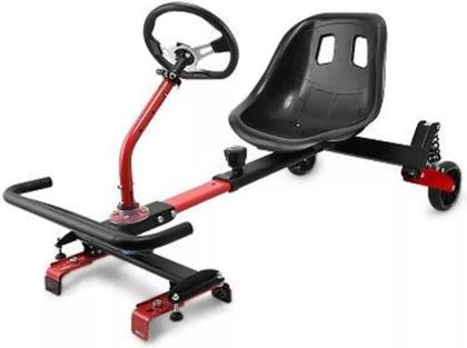 Imagem de Hoverkart Carrinho Hoverboard C/ Volante E Amortecedor Rosa