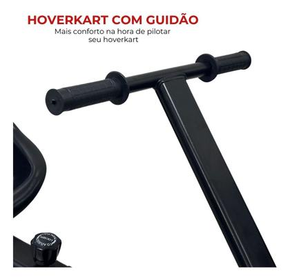 Imagem de Hoverkart Carrinho Para Hoverboard C/ Guidão E Amortecedor Suporta Até 100kg