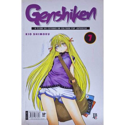 Imagem de HQ Mangá Genshiken Volume 7 O Clube de Estudos da Cultura Pop Japonesa Kio Shimoku