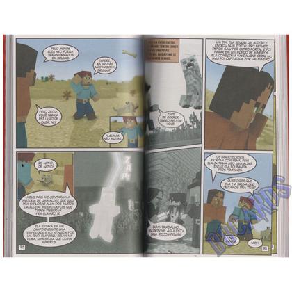 Imagem de Hq Minecraft Uma Aventura Em Graphic Novel 5 Volumes