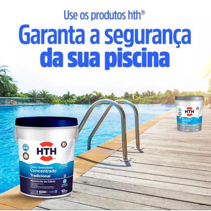 Imagem de HTH Cloro Tradicional Hipoclorito de calcio bd 10kg - Kit Com 2
