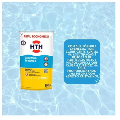 Imagem de Hth Maxfloc Clarificante Floculante 10 Refis