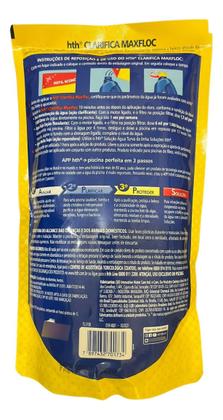 Hth Maxfloc Clarificante Floculante Aux Filtração 03 Und - HTH MAXFLOC REFIL CLARIFICANTE ALGICIDA ALGISTATICO AGUA LIMPA Imagem de Hth Maxfloc Clarificante Floculante Aux Filtração 03 Und