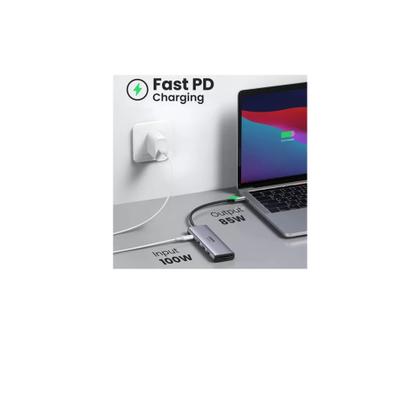 Imagem de Hub 6 em 1 Ugreen Tipo-C para HDMI + 2 USB + SD Card / TF Card + PD