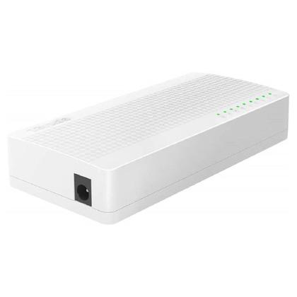 Imagem de Hub Adaptador Multiporta Tenda S108 Desktop Switch / 8 Portas / 10/100Mbps - Branco