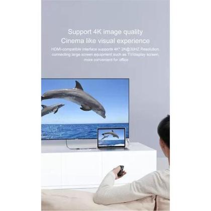 Imagem de Hub Adaptador Usb Tipo C 7 Em 1 Compatível