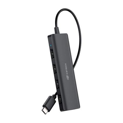 Imagem de Hub C3Tech USB, 4 Portas USB, USB-C - HU-C230BK