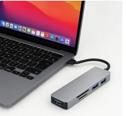 Imagem de Hub Cabo Usb 3.1 Extensor 5 Portas High Speed Hd Pen Drive