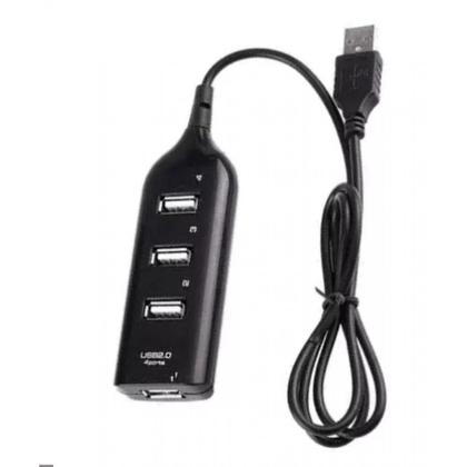 Imagem de Hub De Usb 4 Portas 2.0 Hd Extensor High Speed Pen Drive