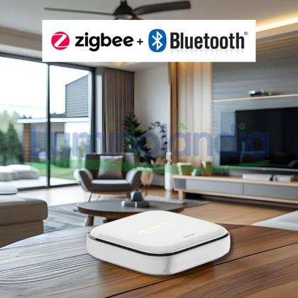 Imagem de Hub Gateway Multimodo Zigbee Bluetooth Inteligente Zigbee 3.0, 2.4 GHz - JWCOM SA-ZG02-BR