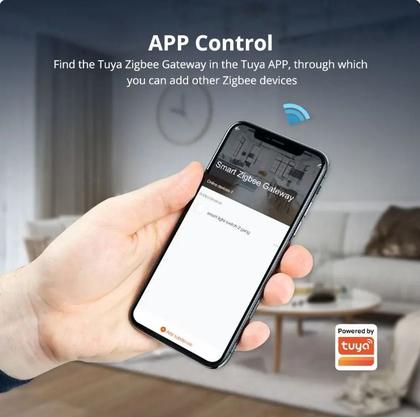 Imagem de Hub Gateway Zigbee 3.0 Zemismart T1 Antena