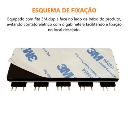 Imagem de Hub Multi RGB 5V 3 Pinos Divisor RGB Até 10 Fans