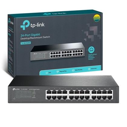 Imagem de Hub switch 24 portas tp-link tl-sg1024d gigabit rackmount
