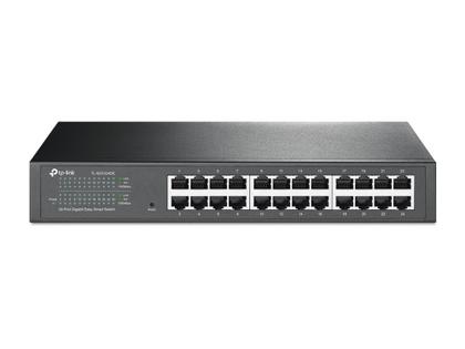 Imagem de Hub Switch Tp-link TL-SG1024DE 24 Portas Rackmount  Easy Smart - 10/100/1000Mbps