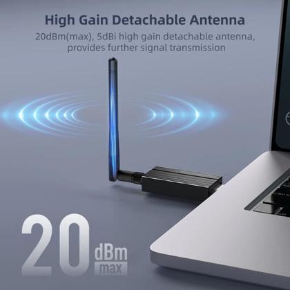 Imagem de Hub Universal Sem Fio Zigbee AVATTO Dongle USB Zigbee 3.0 Para Zigbee2MQTT Home Assistant