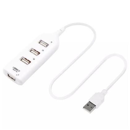 Imagem de Hub Usb 2.0 4 Portas Extensor Usb Notebook Velocidade 480mb