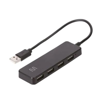 Imagem de Hub USB 2.0 4 Portas Preto AC443 Multilaser