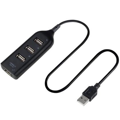 Imagem de Hub USB 2.0 De Alta Velocidade Com 4 Portas E Cabo, Mini Divisor USB Para PC, Laptop, Notebook,